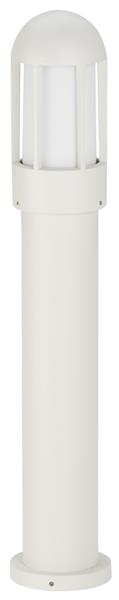 Pollerleuchte Typ Nr. 2015 - Farbe: weiß, für 1 x Lampe, E27