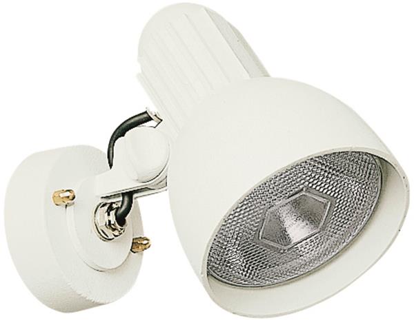 Wandstrahler Typ Nr. 2122 - Farbe: weiß, für 1 x PAR 38 - 120 W, E27