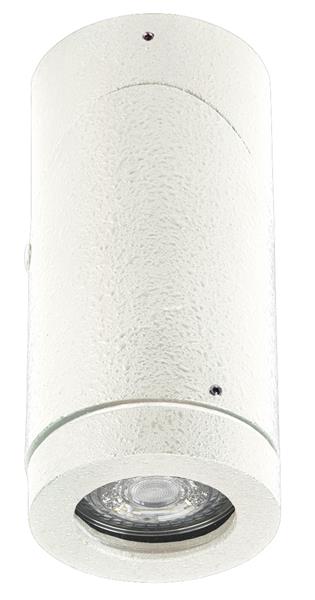 Deckenaufbaustrahler Typ Nr. 2138 - Farbe: weiß, für 1 x PAR 16 - 50 W, GU10