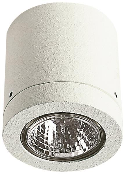 Deckenaufbaustrahler Typ Nr. 2140 - Farbe: weiß, für 1 x PAR 16 - 50 W, GU10