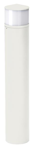 Pollerleuchte Typ Nr. 2240 - Farbe: weiß, mit 1 x LED 10
