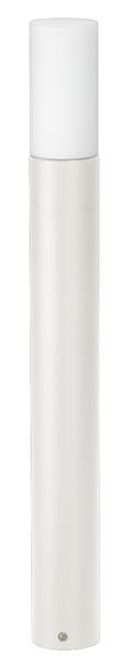 Pollerleuchte Typ Nr. 2277 - Farbe: weiß, 1 x LED 10 W, 900 lm, mit Leuchtmittel