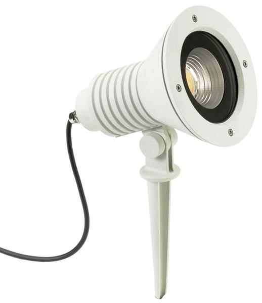 Spießstrahler Typ Nr. 2383 - Farbe: weiß, mit 1 x LED 32 W, 4480 lm,3000 K