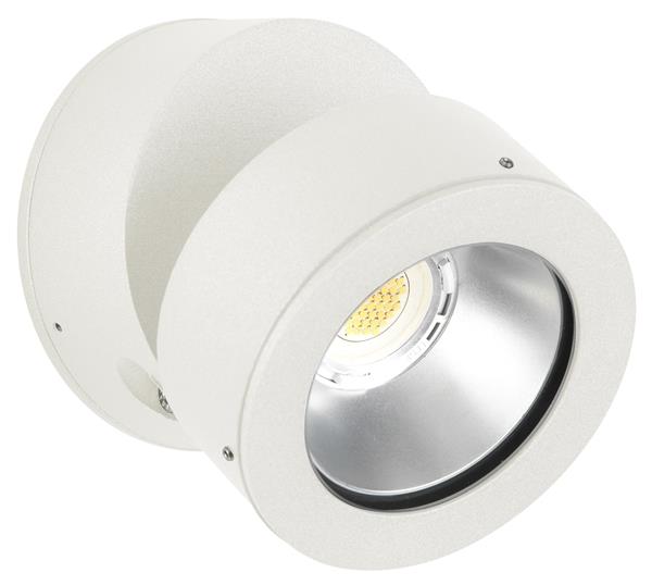 Wandstrahler Typ Nr. 2389 - Farbe: weiß, mit 1 x LED 12 W, 1200 lm