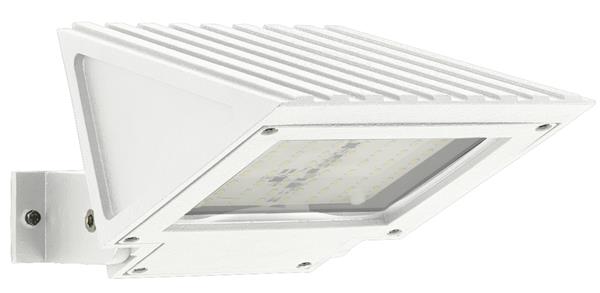 Wandstrahler Typ Nr. 2411 - Farbe: weiß, mit 1 x LED 32 W, 3200 lm
