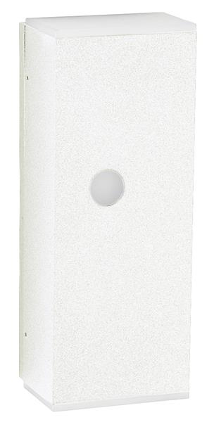 Wandstrahler Typ Nr. 2490 - 2-seitig mit Bewegungsmelder - Farbe: weiß 2-seitig