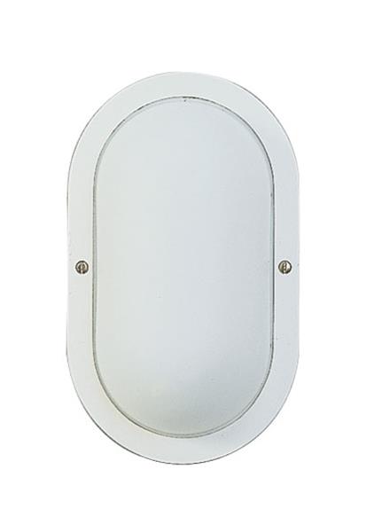 Wandleuchte Typ Nr. 6037 - Farbe: weiß, für 1 x Lampe, E27