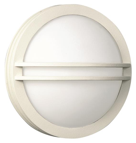 Wand- und Deckenleuchte Typ Nr. 6105 - Farbe: weiß, für 1 x Lampe, E27