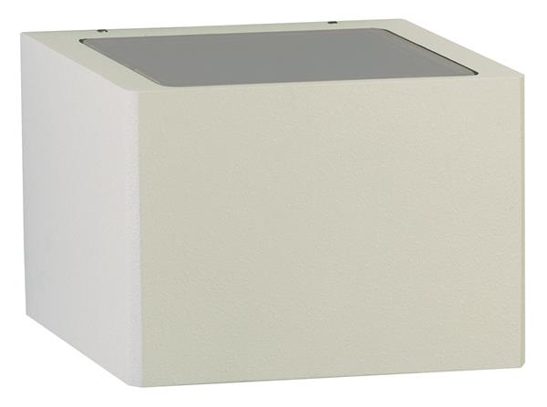 Wandleuchte Typ Nr. 6167 - 2-seitig - Farbe: weiß, 2-seitig, für 1 x QT14 - 60 W