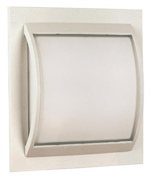 Wand- und Deckenleuchte Typ Nr. 6202 - Farbe: weiß, für 1 x Lampe, E27