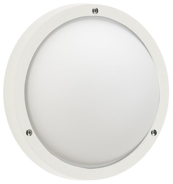 Wand- und Deckenleuchte Typ Nr. 6328 - Farbe: weiß, mit 1 x LED 10 W, 900 lm, 30