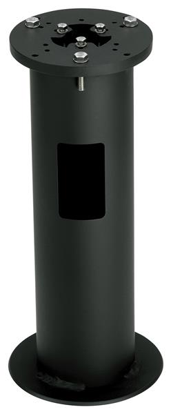 Erdeinbausockel Typ Nr. 0010 - Farbe: schwarz