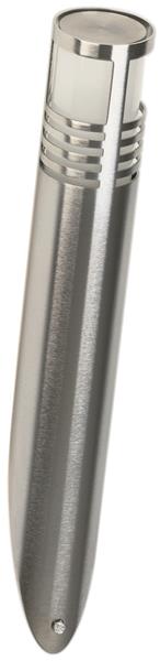 Wandleuchte Typ Nr. 0204 - Edelstahl, für 1 x QT14 - 40 W, G9