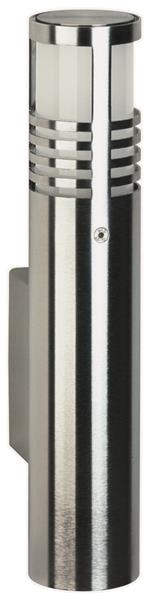 Wandleuchte Typ Nr. 0205 - Edelstahl, für 1 x QT14 - 40 W, G9
