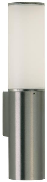 Wandleuchte Typ Nr. 0214 - Edelstahl, für 1 x Lampe max. 20 W, E27