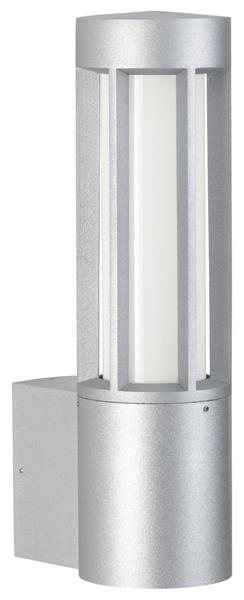 Wandleuchte Typ Nr. 0223 - mit zus. Unterlicht - Farbe: Silber, für 1 x Lampe ma