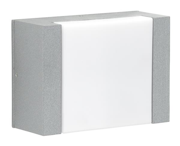 Wand- und Deckenleuchte Typ Nr. 0331 - Farbe: Silber, mit 1 x  LED 5 W