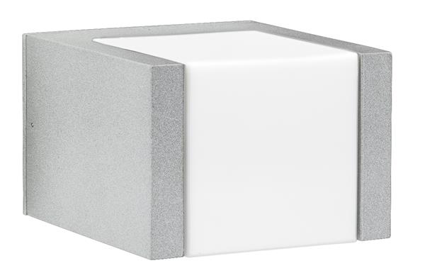 Wand- und Deckenleuchte Typ Nr. 0332 - Farbe: Silber, mit 1 x  LED 5 W