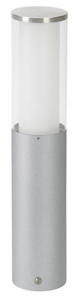 Sockelleuchte Typ Nr. 0545 - Farbe: Silber, für 1 x Lampe max. 20 W, E27, 2 Ersa