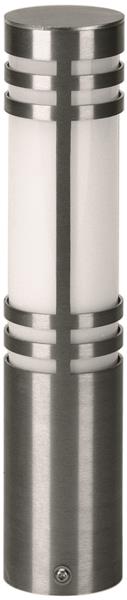 Sockelleuchte Typ Nr. 0559 - Edelstahl, für 1 x Lampe max. 20 W, E27