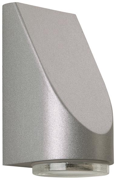 Wandleuchte Typ Nr. 0677 - Farbe: Silber für 1 x PAR 16, GU 10