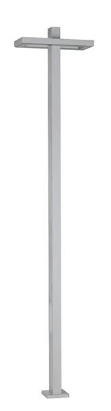 Mastleuchte Typ Nr. 0863 - Farbe: Silber, mit 1 x LED 35 W