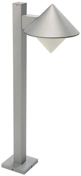 Wegeleuchte Typ Nr. 2026 - Farbe: Silber, für 1 x Lampe, E27