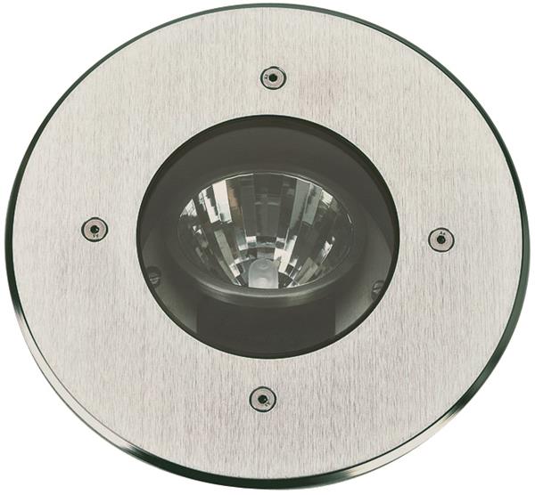 Erdeinbaustrahler Typ Nr. 2149 - schwenkbar - Edelstahlblende für 1 x QT 14 - 60