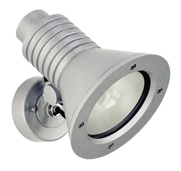 Wandstrahler Typ Nr. 2182 - Farbe: Silber, für 1 x Lampe 15 W, E27