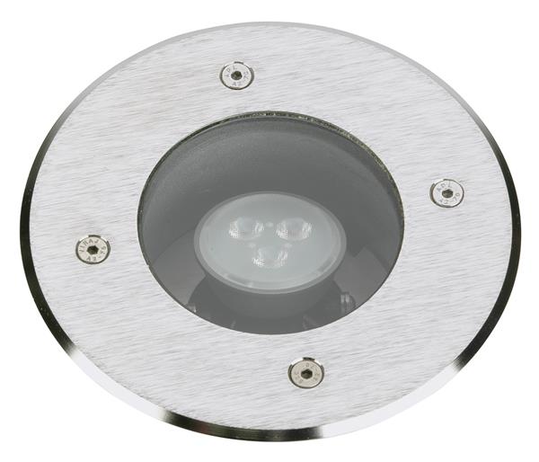 Erdeinbaustrahler Typ Nr. 2189 - schwenkbar - Farbe: Edelstahl, 1 x PAR 16 50 W,