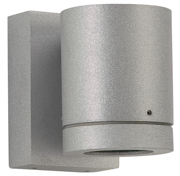 Wandstrahler Typ Nr. 2193 - Farbe: Silber, für 1 x PAR 16 - 50 W, GU10