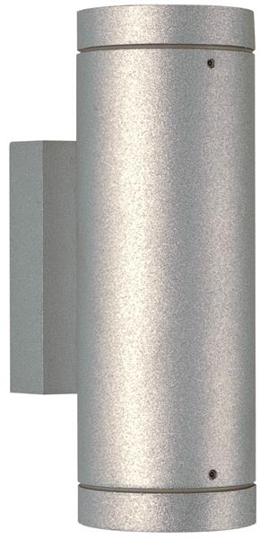 Wandstrahler Typ Nr. 2198 - 2-seitig - Farbe: Silber, 2-seitig für 2 x PAR 16 -