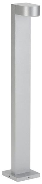 Pollerleuchte Typ Nr. 2228 - Farbe: Silber, mit 1 x LED 3 W, 330 lm