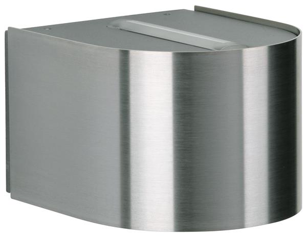 Wandstrahler Typ Nr. 2335 - 2-seitig - Edelstahl, eng/eng, mit 2 x LED 3 W