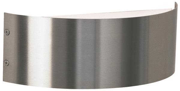 Wandleuchte Typ Nr. 6142 - 2-seitig - Edelstahl, für 1 x QT-DE12 - 60 W, R7s