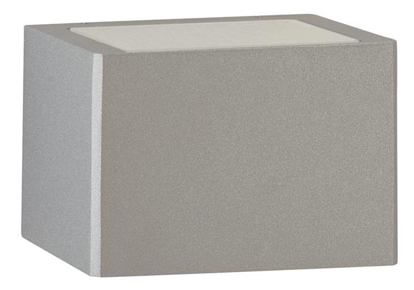 Wandleuchte Typ Nr. 6167 - 2-seitig - Farbe: Silber, 2-seitig, für 1 x QT14 - 60