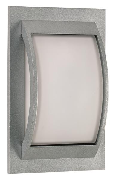 Wand- und Deckenleuchte Typ Nr. 6199 - Farbe: Silber, für 1 x Lampe, E27