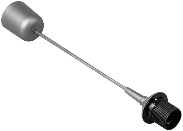 Schnurpendel für Lampenschirme: Deckenbaldachin mit Zugentlastung ca. 55 cm, Iso