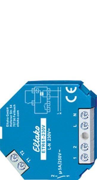 Eltako Trennrelais ETR61-230V 1S n. potenialfrei 5A/230V AC Eltako Trennrelais ETR61-230V 1S n. potenialfrei 5A/230V AC