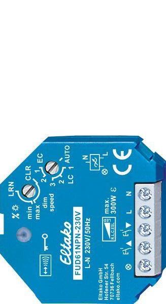 Eltako Universal-Dimmschalter FUD61NPN-230V Funk-Aktor