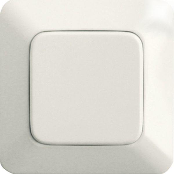 Eltako Funk-Taster FT55RS-al alu lackiertpinweiß