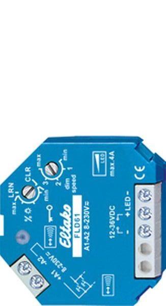 Eltako PWM-LED-Dimmschalter FLD61 f. LED 12-36VDC 4A