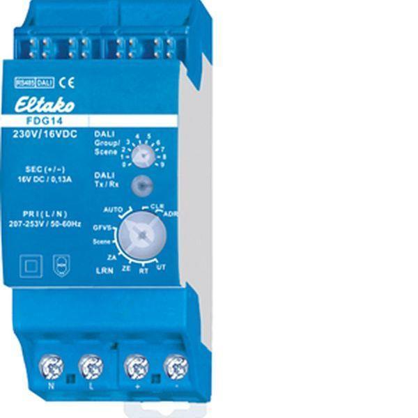 Eltako DALI-Gateway FDG14 RS485-Bus-Gateway 2TE