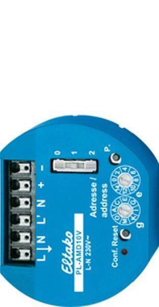 Eltako Powerline-Dimmaktor PL-AMD10V 1-10V f. Schalterdose Eltako Powerline-Dimmaktor PL-AMD10V 1-10V f. Schalterdose