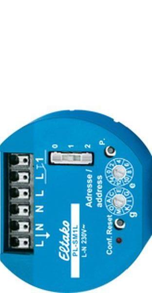 Eltako Powerline-Sensoreingang PL-SM1L 1Kanal 230V f. Schalterdose Eltako Powerline-Sensoreingang PL-SM1L 1Kanal 230V f. Schalterdose