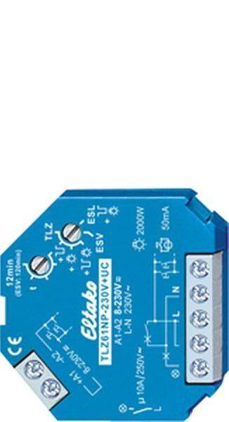 Eltako Treppenlicht-Zeitschalter TLZ61NP-230V+UC f. Einbaumontage