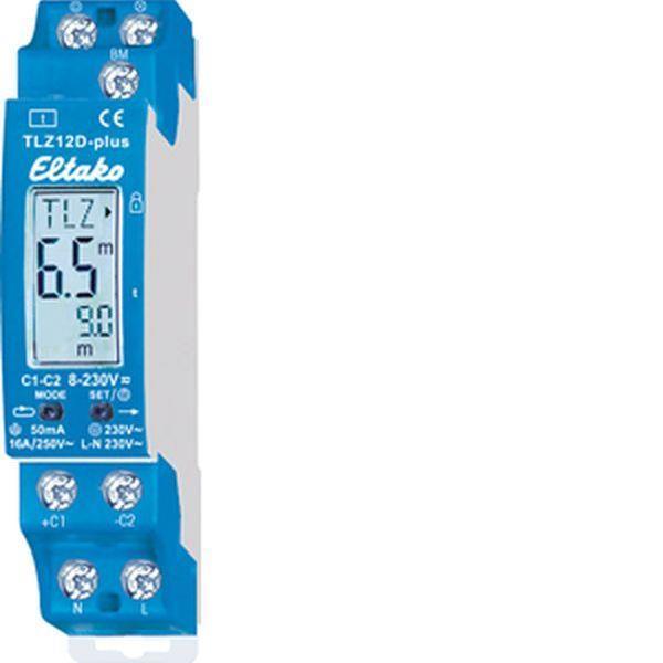 Eltako Treppenlicht-Zeitschalter TLZ12D-plus LED/ESL bis 200W 230V/8.230V