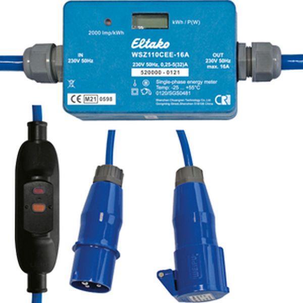 Eltako Wechselstromzähler WSZ110CEE-16A+PRCD MID mobil