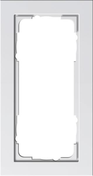 Gira Abdeckrahmen 2f o.M. Gira E2 Reinweiß