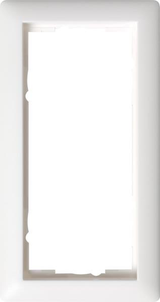 Gira Abdeckrahmen 2f o.M. Gira Standard 55 Reinweiß m